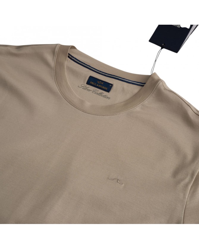T-shirt Paul&Shark Μπεζ 25411015-348