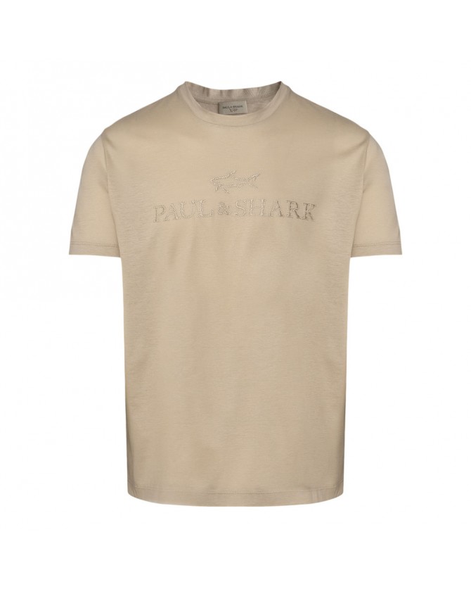 T-shirt Paul&Shark Μπεζ 25411046-348