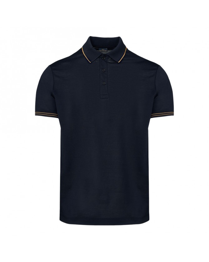 Polo t-shirt Paul&Shark Σκούρο μπλε 25411236-13E