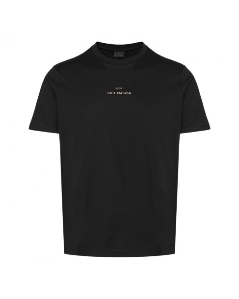 T-shirt Paul&Shark Μαύρο C0P1240-11G