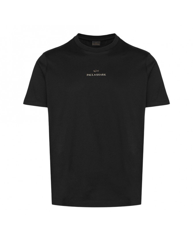 T-shirt Paul&Shark Μαύρο C0P1240-11G