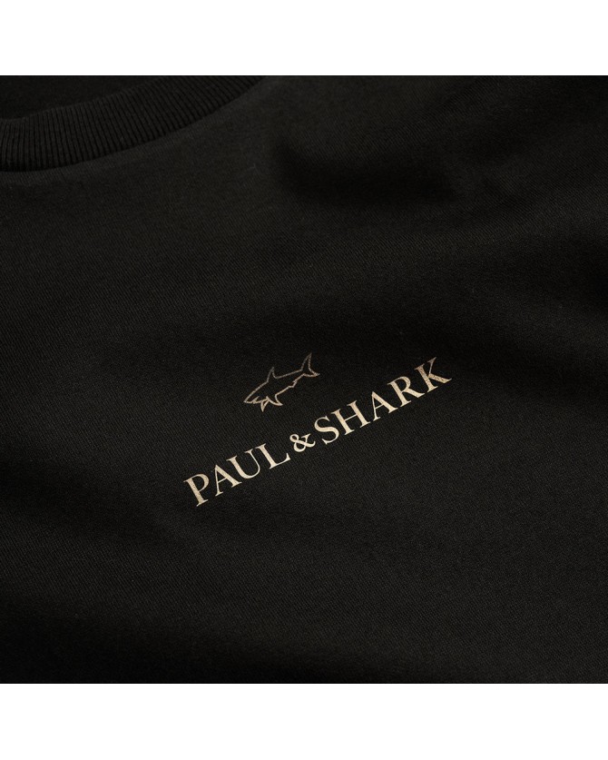 T-shirt Paul&Shark Μαύρο C0P1240-11G
