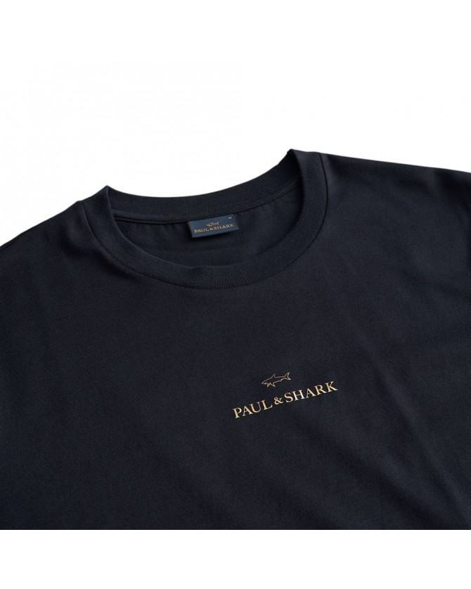 T-shirt Paul&Shark Σκούρο μπλε C0P1240-50E