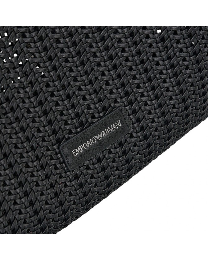 Τσάντα shopper Emporio Armani Μαύρη EW001008AF14309-UC001