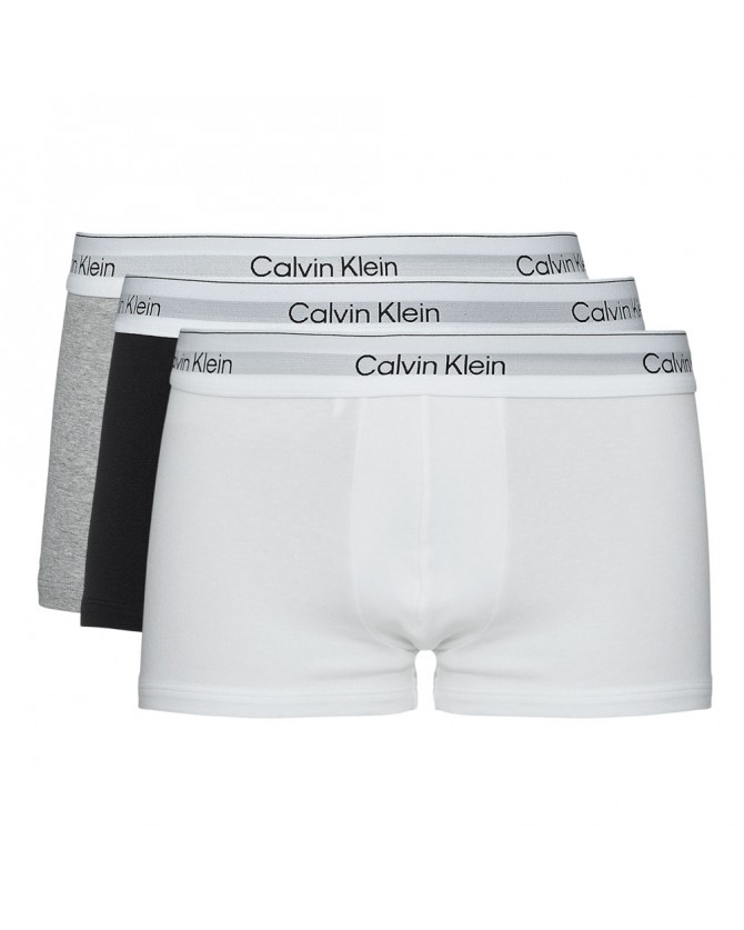 Τριάδα σετ εσωρούχων Calvin Klein Λευκό-Γκρι-Μαύρο NB4389-MP1