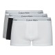 Τριάδα σετ εσωρούχων Calvin Klein Λευκό-Γκρι-Μαύρο NB4389-MP1