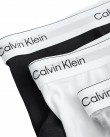 Τριάδα σετ εσωρούχων Calvin Klein Λευκό-Γκρι-Μαύρο NB4389-MP1