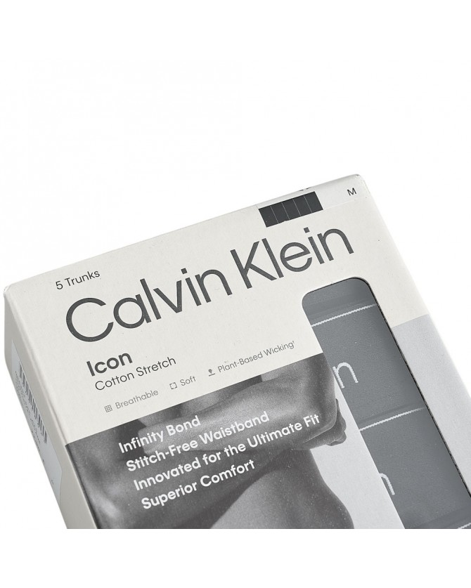 Πεντάδα σετ εσωρούχων Calvin Klein Μαύρα NB4393-TM6