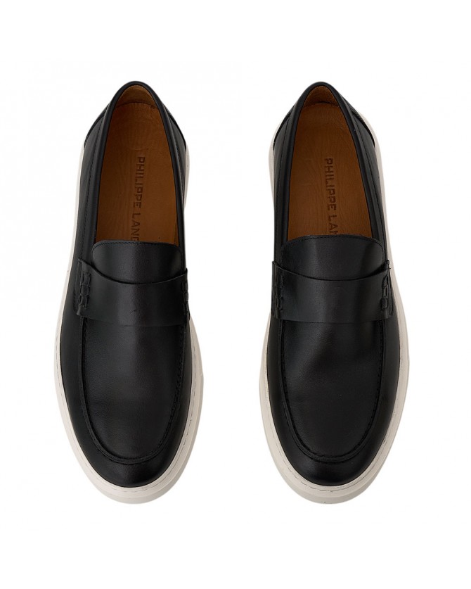 Υπόδημα Loafer Per La Moda Μαύρο 9396-BLACK