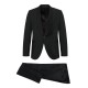 Κοστούμι 19V69 ITALIA VERSACE ABBIGLIAMENTO Μαύρο 07.35.NEW SMOKING-BLACK
