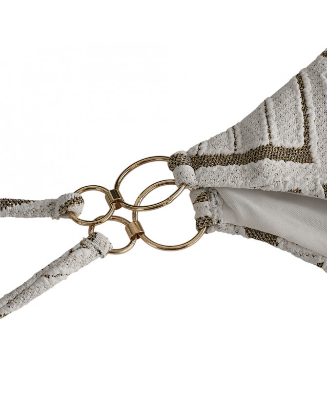 Bikini Despi Χρυσό MULTI RING TIE BK/BF-GOLD METAL