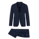 Κοστούμι 19V69 ITALIA VERSACE ABBIGLIAMENTO Σκούρο μπλε 07.35.MOHER STRECH-NAVY