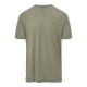 T-shirt Gabba Λαδί DUKE LINEN LOGO SS-LIGHT GREEN