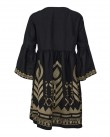 Φόρεμα Greek Archaic Kori Μαύρο 231114-BLACK/GOLD