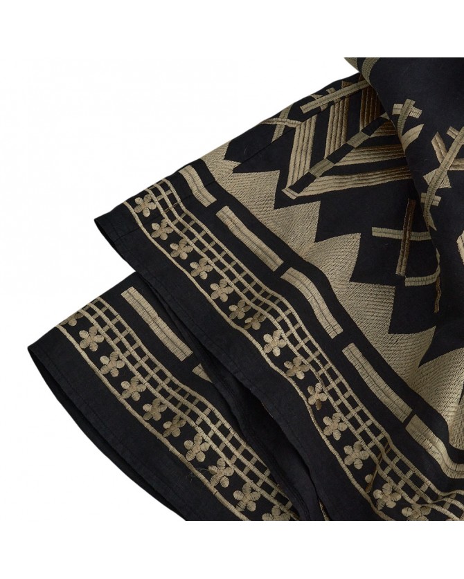 Φόρεμα Greek Archaic Kori Μαύρο 231114-BLACK/GOLD