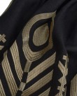 Φόρεμα Greek Archaic Kori Μαύρο 231114-BLACK/GOLD