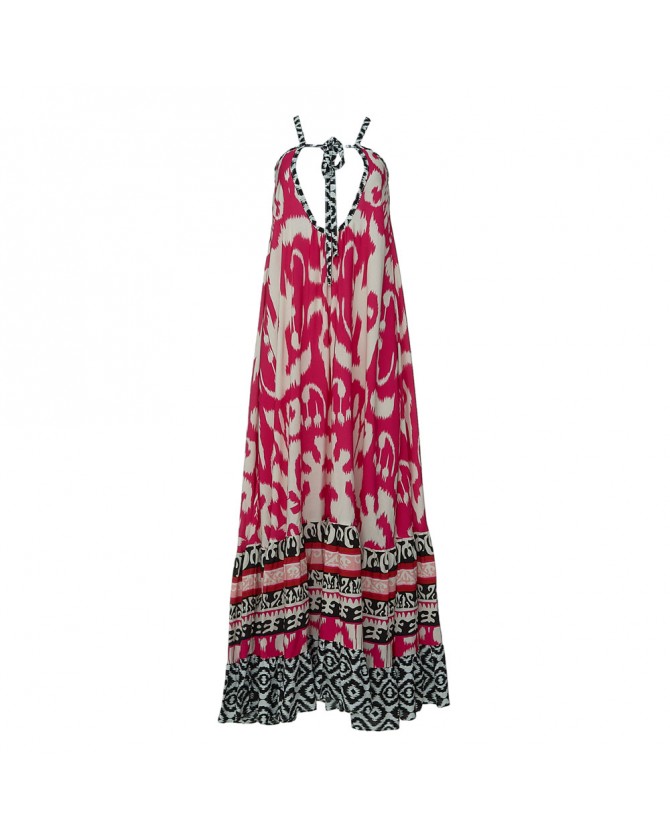 Φόρεμα Manolo Φούξια RF25065