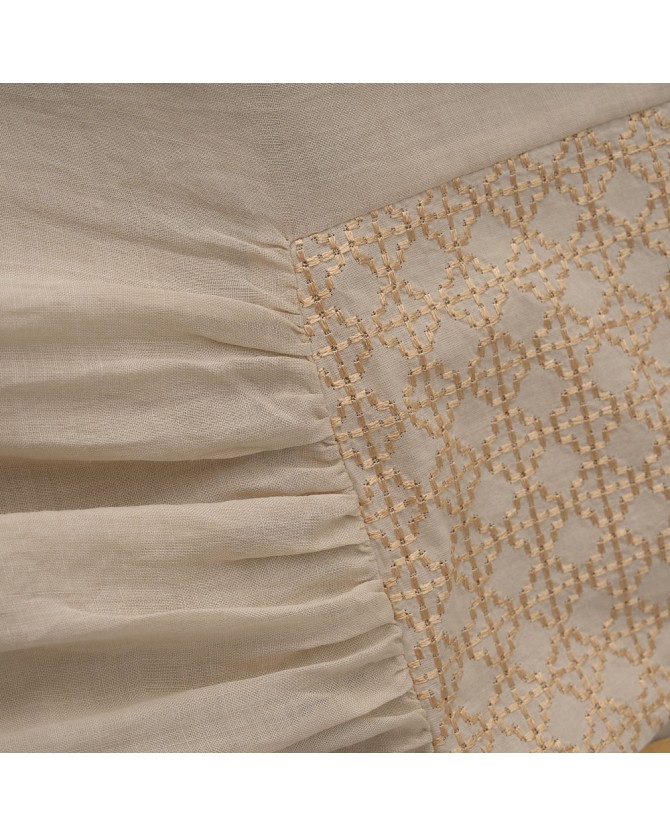 Φόρεμα Greek Archaic Kori Μπεζ 430825-BEIGE/GOLD
