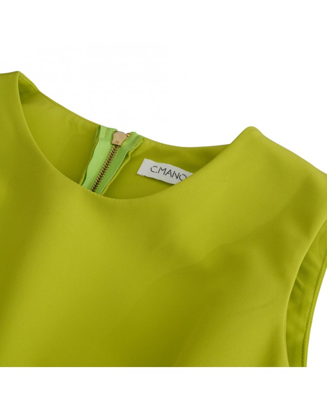 Φόρεμα Manolo Lime HT25099
