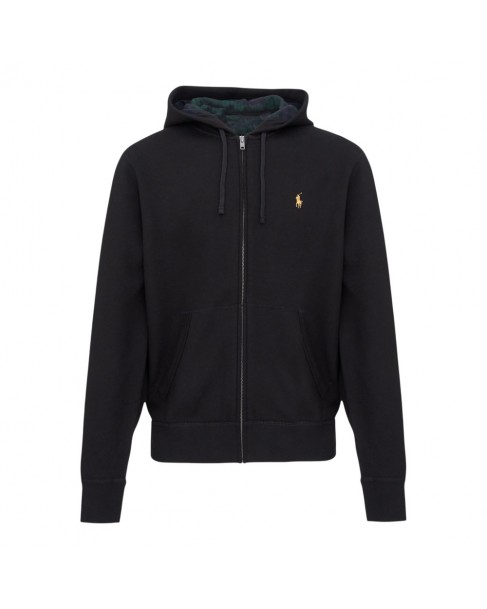 Ζακέτα φούτερ Ralph Lauren Μαύρη 710981467001