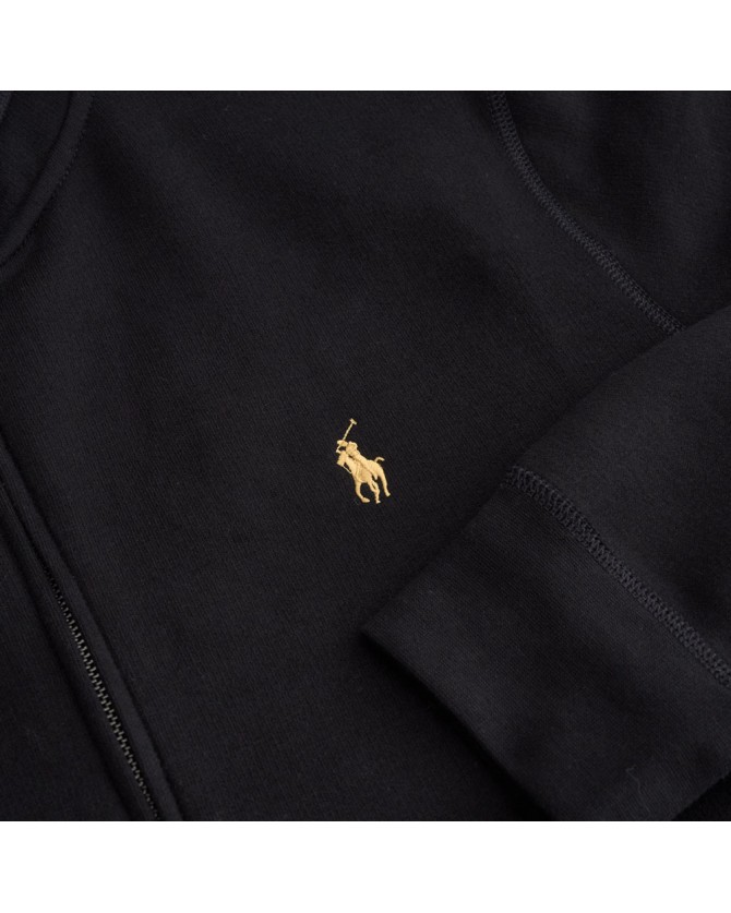 Ζακέτα φούτερ Ralph Lauren Μαύρη 710981467001