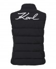 Μπουφάν γιλέκο Karl Lagerfeld Μαύρο A1W15048-999