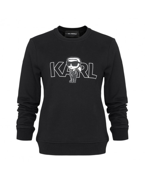 Φούτερ Karl Lagerfeld Μαύρο A3W20056-999