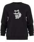 Φούτερ Karl Lagerfeld Μαύρο A3W20066-999