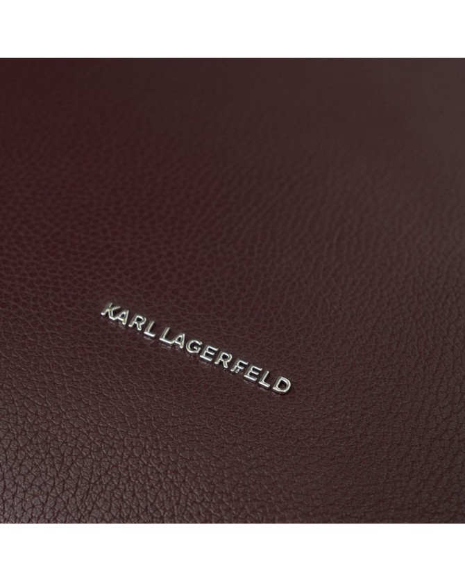 Τσάντα Karl Lagerfeld Μπορντό A4W30120-548