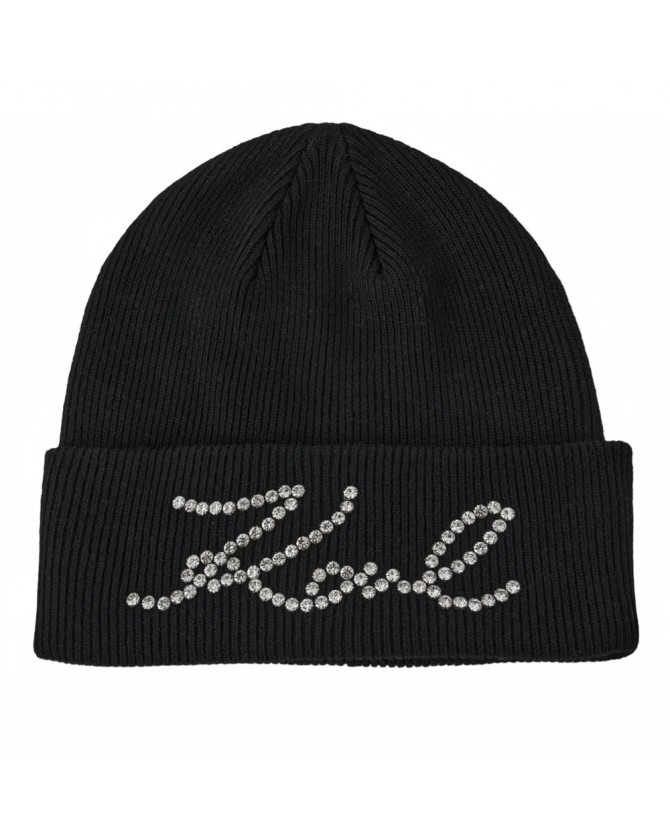 Σκούφος Karl Lagerfeld Μαύρος A4W33008-999
