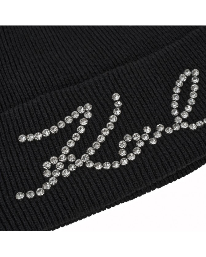 Σκούφος Karl Lagerfeld Μαύρος A4W33008-999