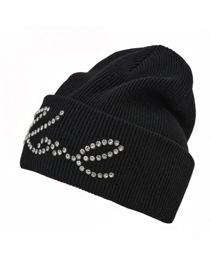Σκούφος Karl Lagerfeld Μαύρος A4W33008-999
