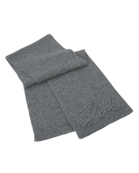 Κασκόλ Karl Lagerfeld Γκρι A4W33028-257