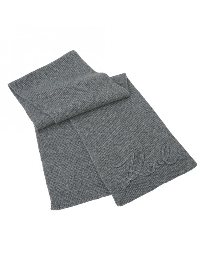 Κασκόλ Karl Lagerfeld Γκρι A4W33028-257