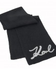 Κασκόλ Karl Lagerfeld Μαύρο A4W33028-999