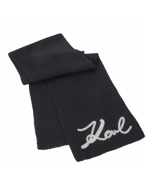 Κασκόλ Karl Lagerfeld Μαύρο A4W33028-999