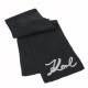 Κασκόλ Karl Lagerfeld Μαύρο A4W33028-999