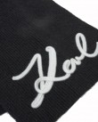 Κασκόλ Karl Lagerfeld Μαύρο A4W33028-999