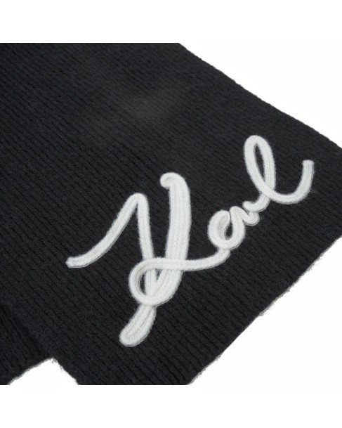 Κασκόλ Karl Lagerfeld Μαύρο A4W33028-999