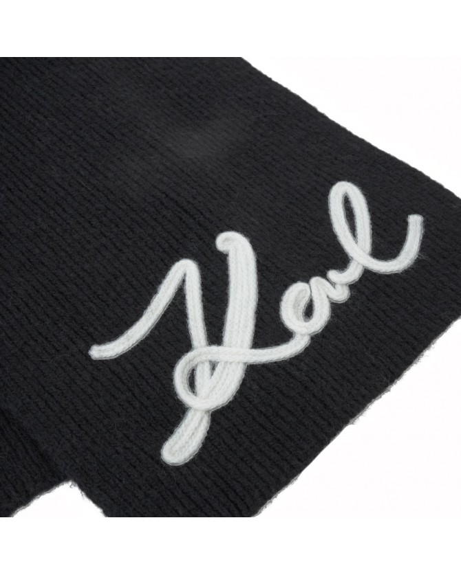 Κασκόλ Karl Lagerfeld Μαύρο A4W33028-999