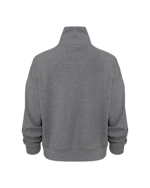 Ζακέτα φούτερ Karl Lagerfeld Γκρι A4W44017-260