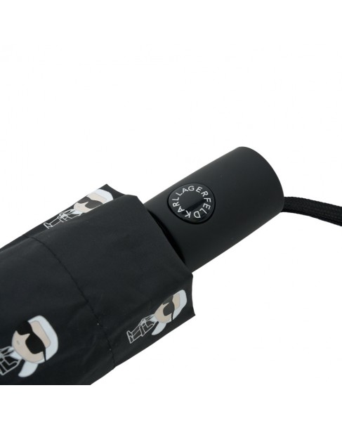 Ομπρέλα αυτόματη Karl Lagerfeld Μαύρη A4W50006-999
