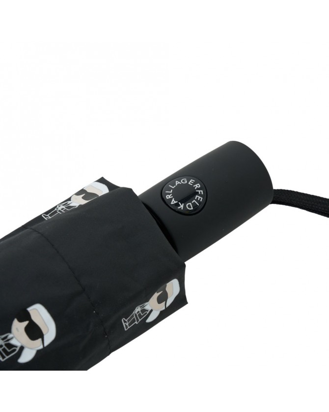 Ομπρέλα αυτόματη Karl Lagerfeld Μαύρη A4W50006-999