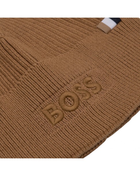 Σκούφος Boss Μπεζ Magico_R_Hat 50522427-260