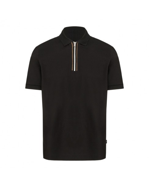 Polo t-shirt Boss Μαύρο H-Paras 65 50543880-001