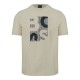 T-shirt Boss Εκρού H-Thompson 655 50543901-131