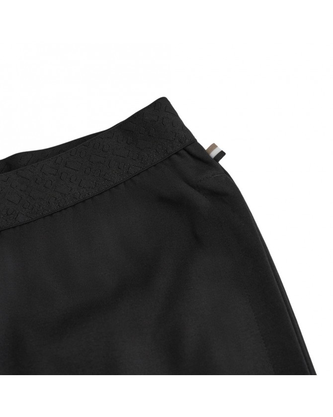 Πυζάμες Boss  Μαύρες Xmas Long Set 50550547-001