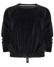 Φούτερ Boss Μαύρο Velour_Sweatshirt 50550724-001