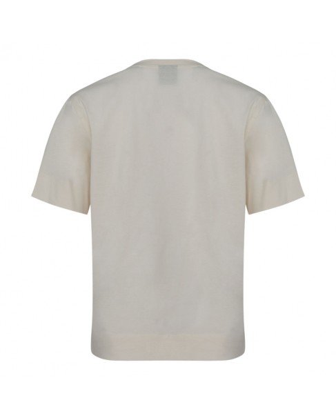 T-shirt Boss Εκρού Elpha_Placed3 50551443-118