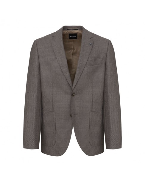 Σακάκι Boss Καφέ H-Janson-FL-253 50551560-275